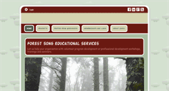 Desktop Screenshot of forestsong.org